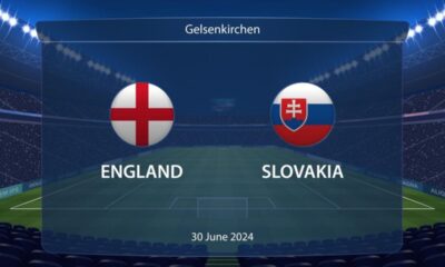 England national football team vs slovenia national football team lineups