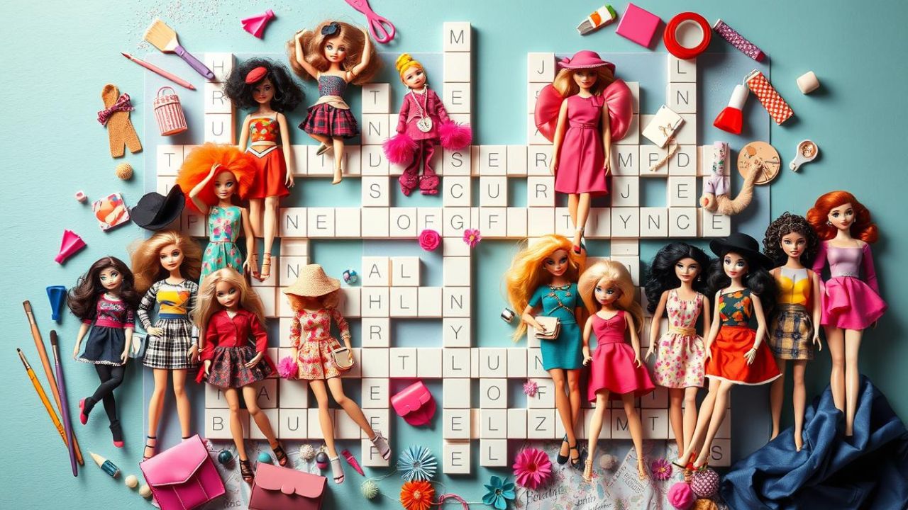 Fashion Toys From Mattel Crossword​