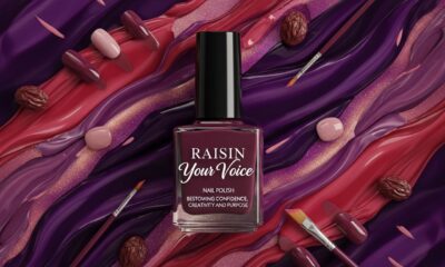 raisin your voice nail polish