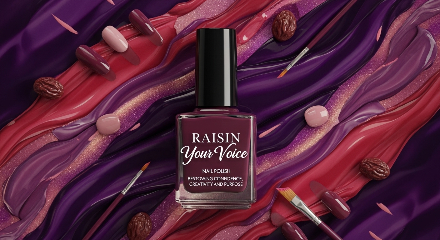 raisin your voice nail polish
