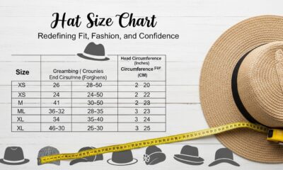 hat size chart