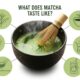 what does matcha taste like​