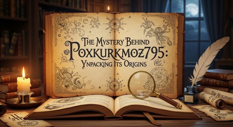 The Mystery Behind poxkurkmoz795: Unpacking Its Origins