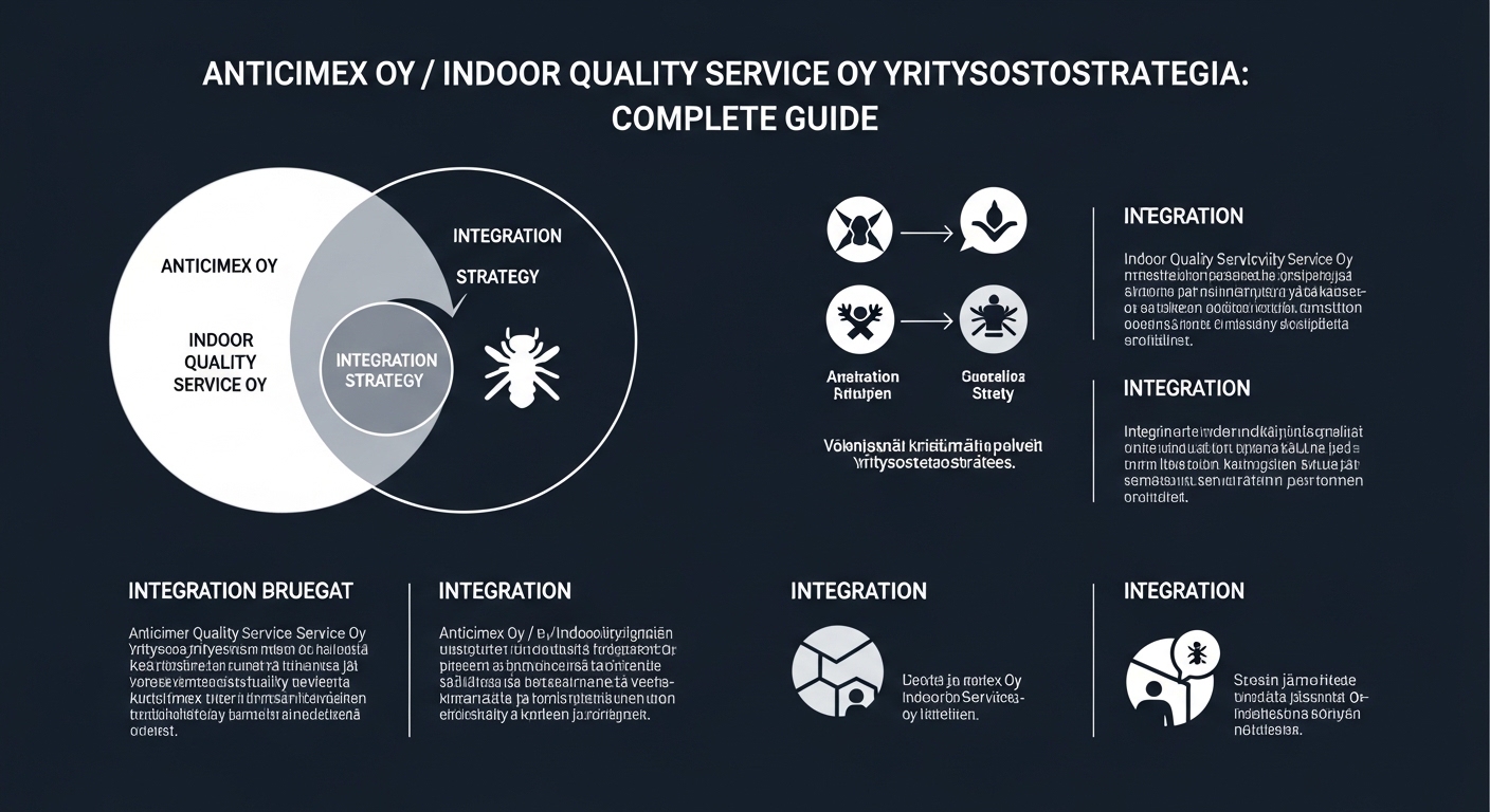 Anticimex Oy / Indoor Quality Service Oy Yritysostostrategia